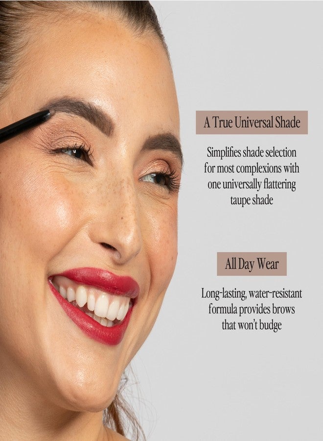 Billion Dollar Brows bdb Universal Eyebrow Pencil - Precision Tip & Spoolie, Waterproof, Define Shape & Fill Brows, 2-Pack - Image 4